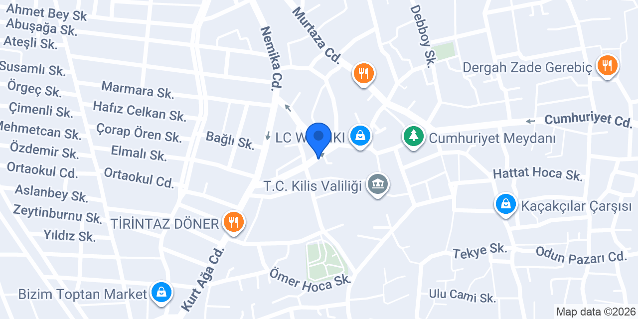 PARK-ET ve KEBAP konumu