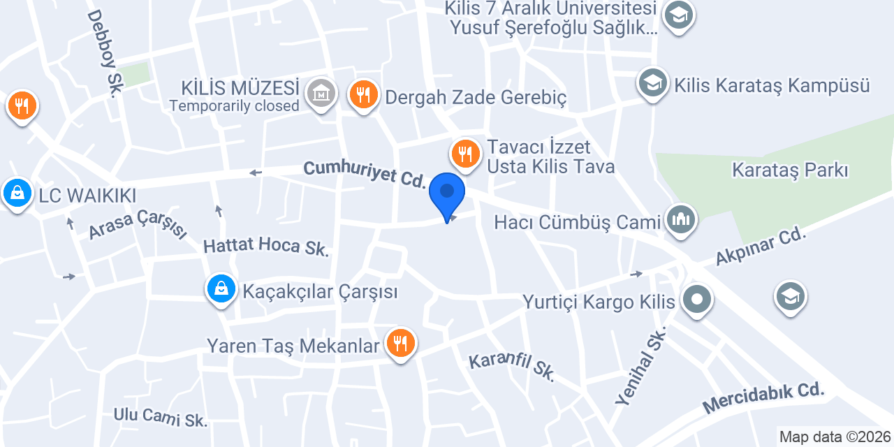 Özgür Sürücü Kursu konumu