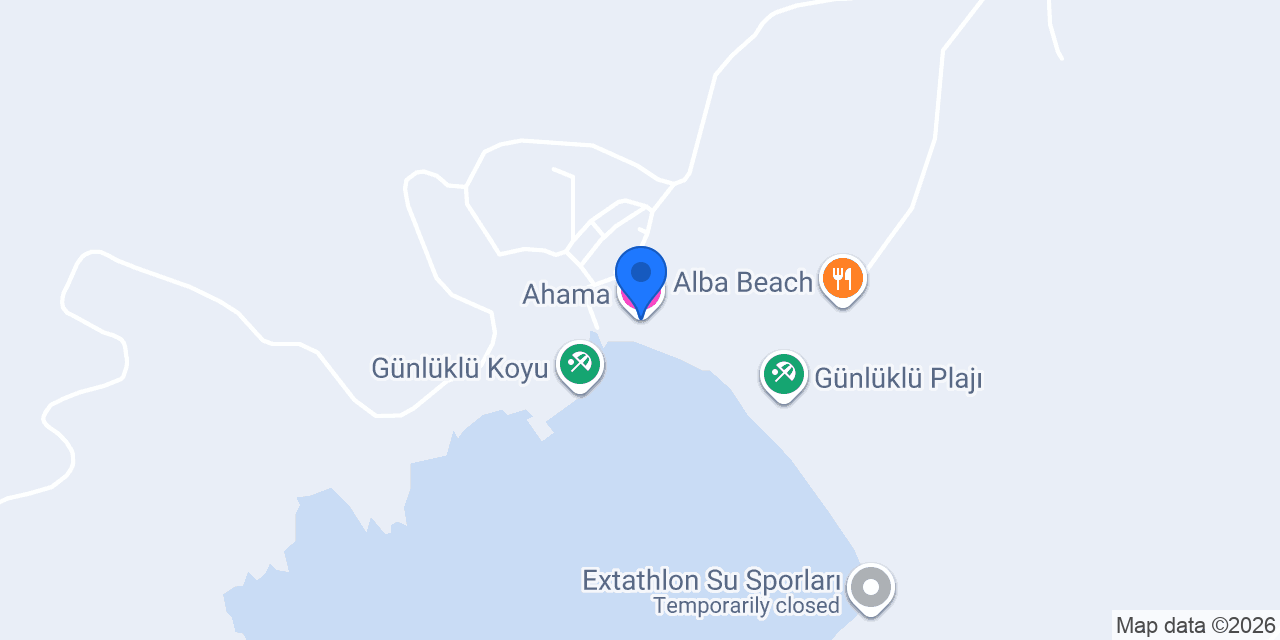 Ahama konumu