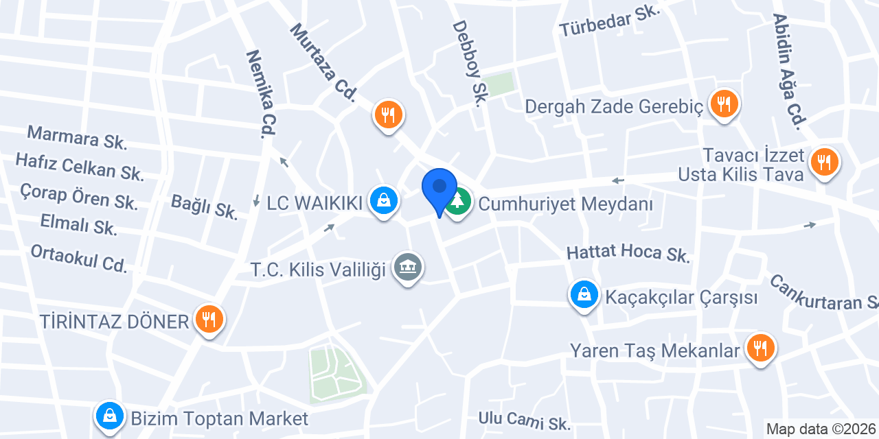 Hacı Fadıloğulları Baklava konumu
