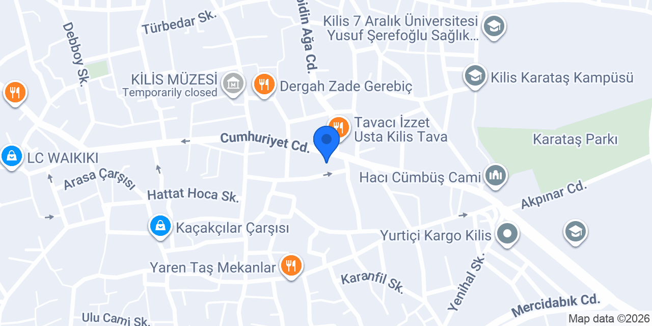 Ptt-murtaza Bey Şubesi konumu