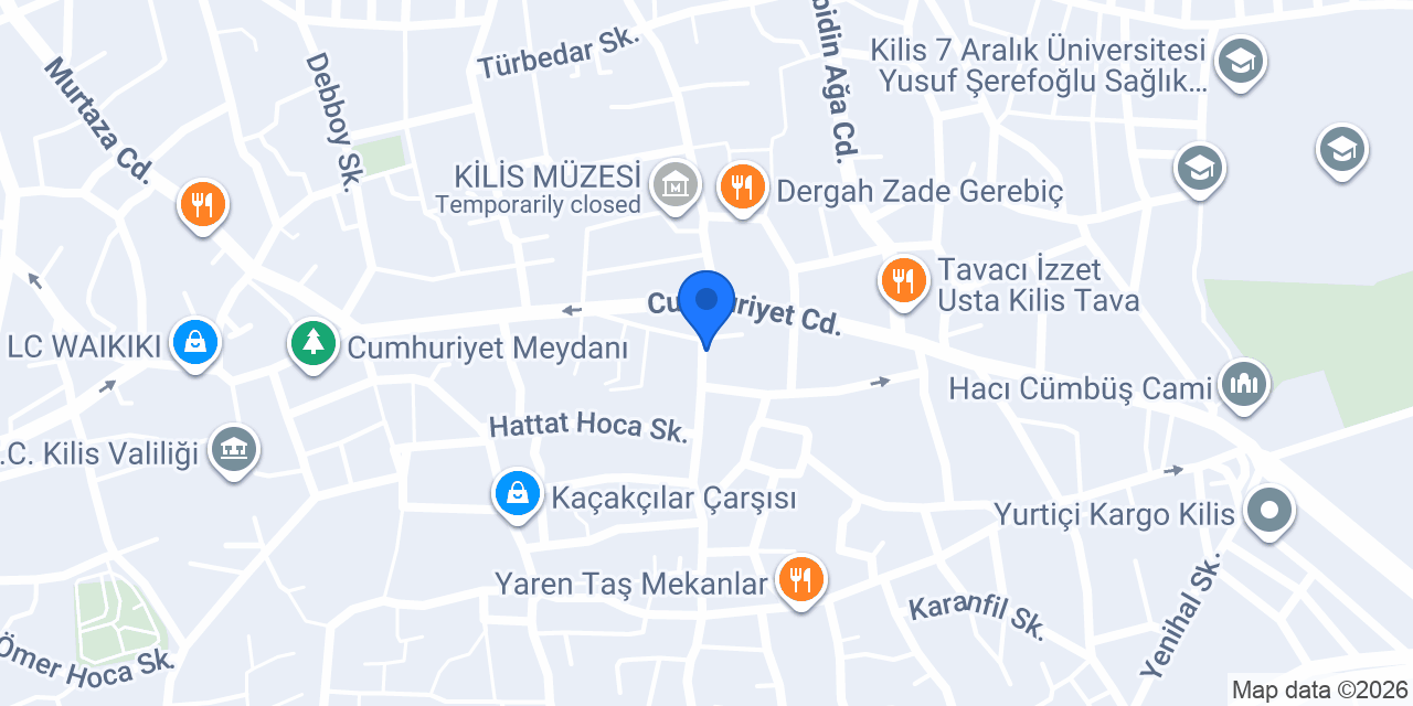 Kemaliye İlkokulu konumu
