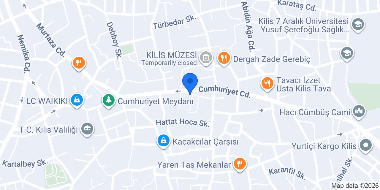 Evran Ticaret konumu