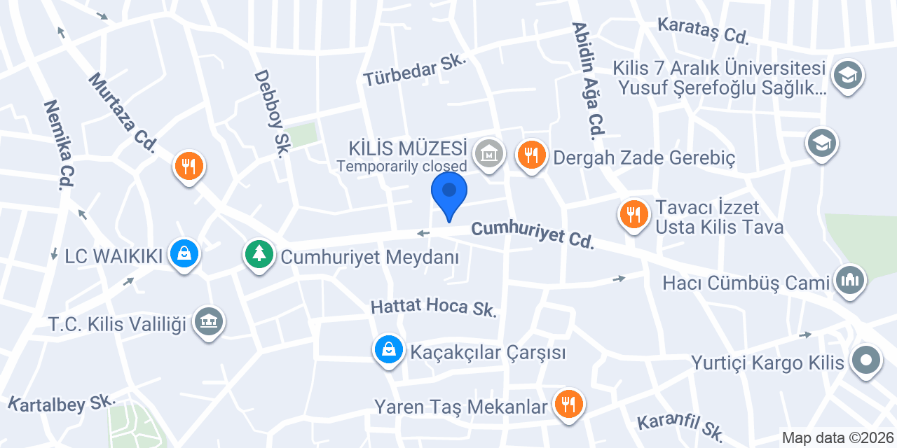 Doğan Han Yemek konumu