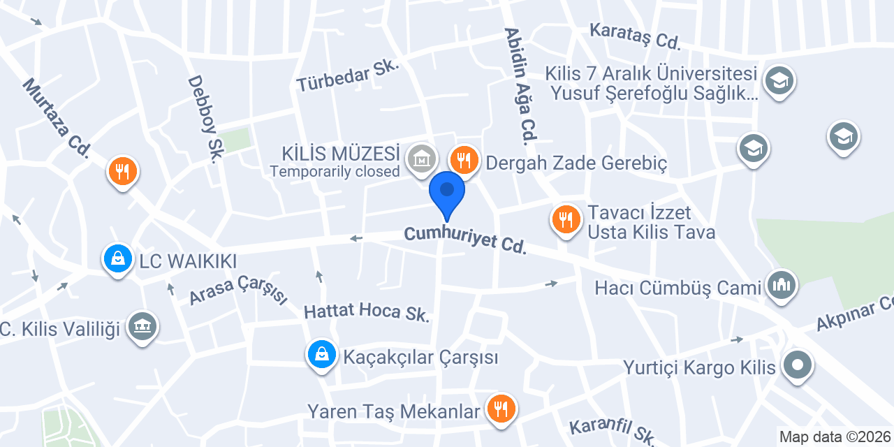 KATMER VE KÜNEFE DÜNYASI DOÇENT SERİF USTA konumu