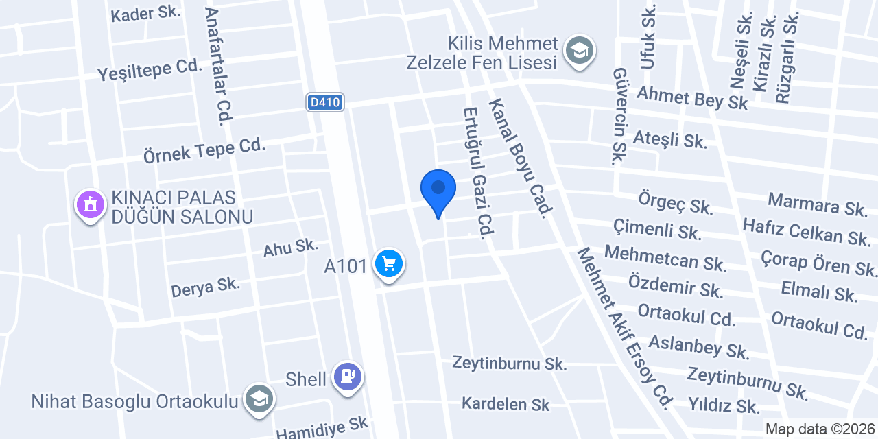 Üzerlik Dünyası konumu
