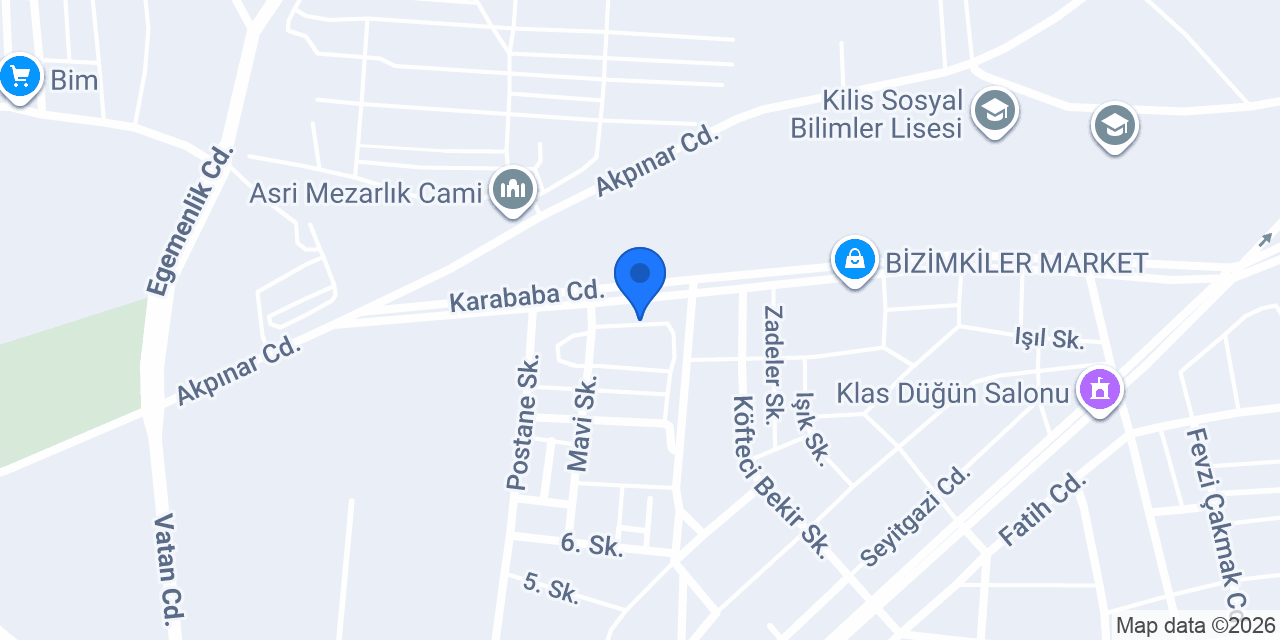 Beşevler Ekomini Tekel Bayi konumu