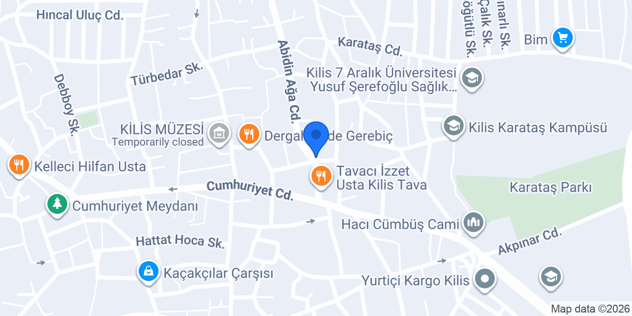 Tuğra Et Pazarı konumu