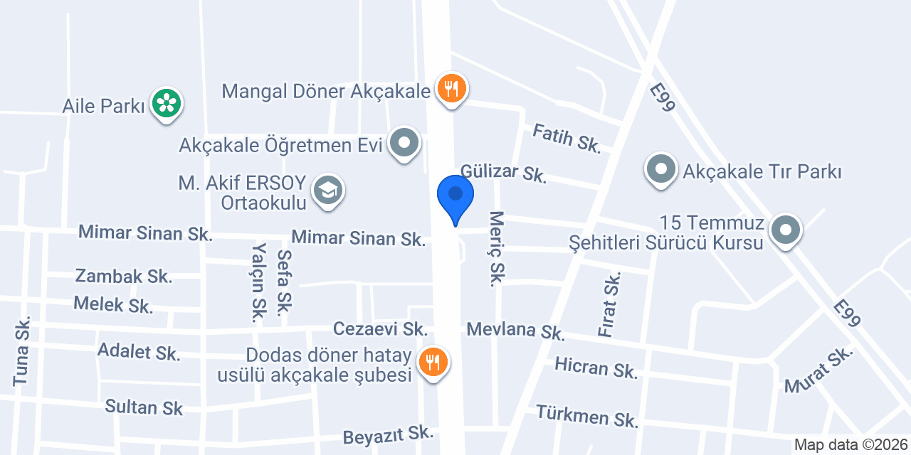 FETHİ USTA KEBAP ₺ CİĞER SALONU 📍AKÇAKALE konumu