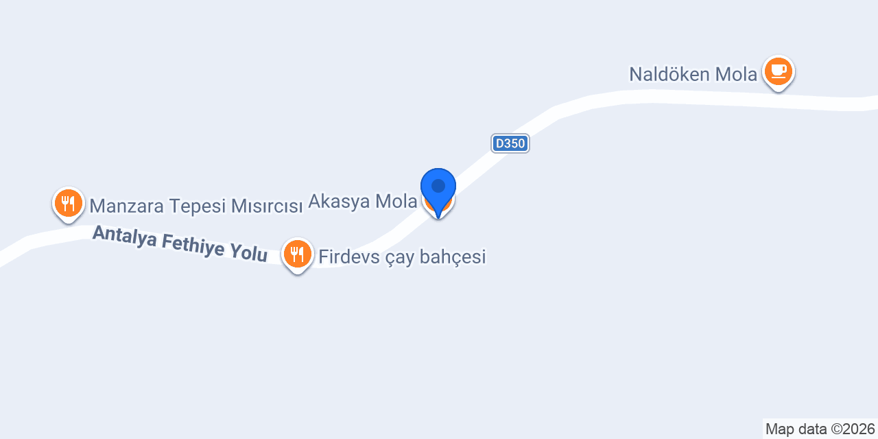 Akasya Mola konumu