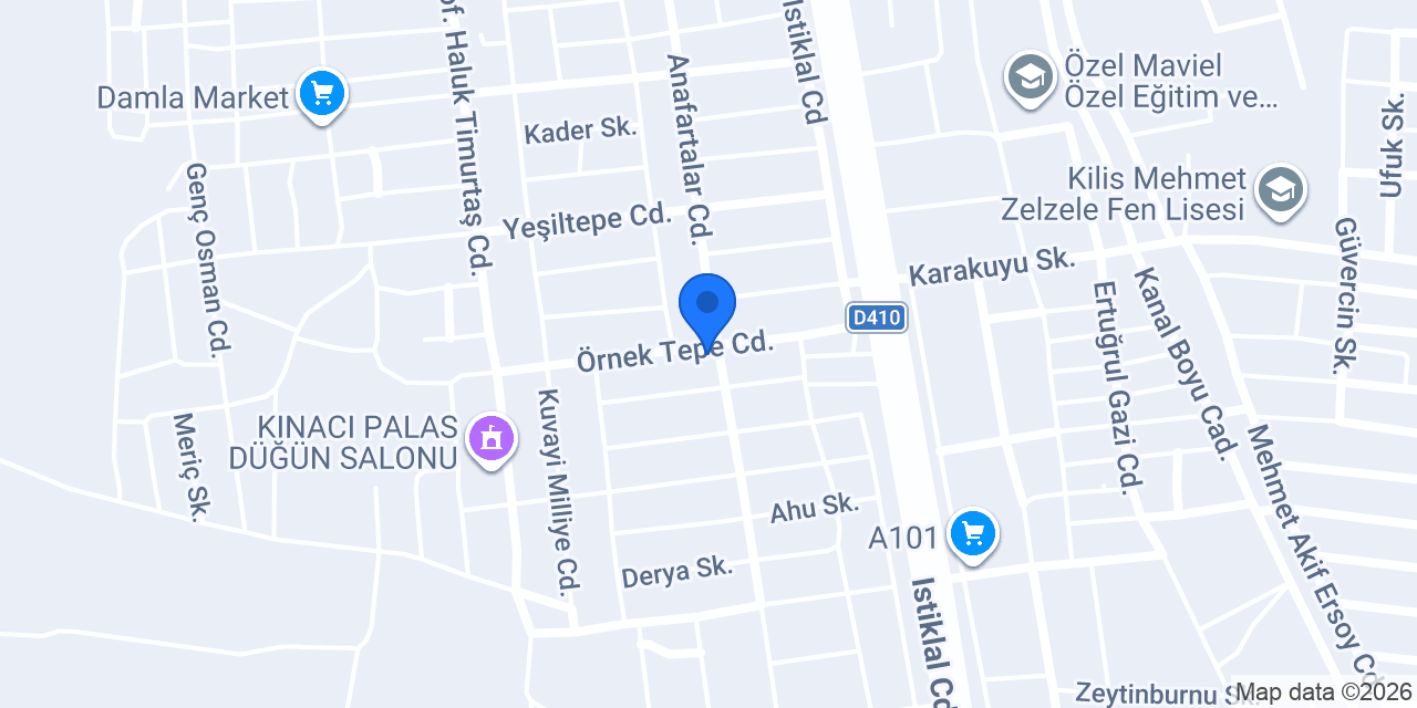 ŐMER GIDA konumu
