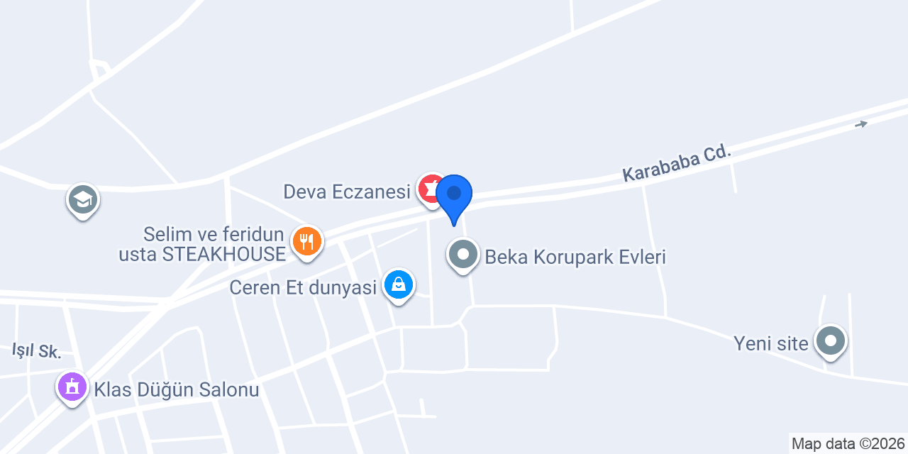 Bilge Eczanesi konumu
