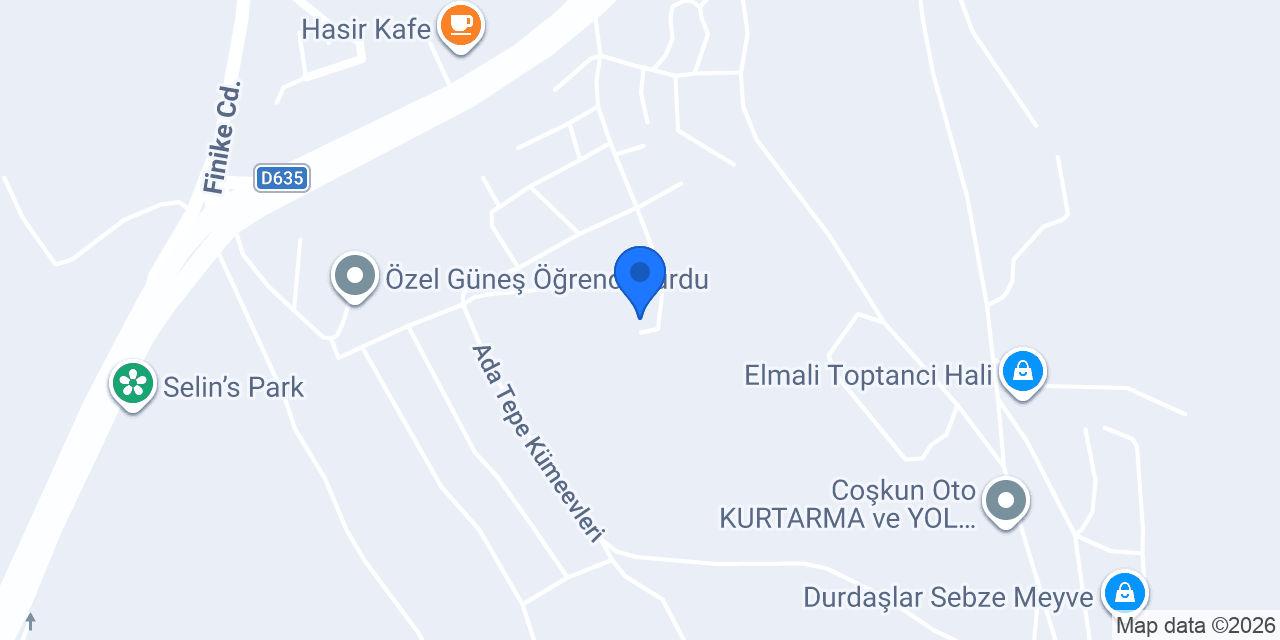 Şentürk Sera konumu