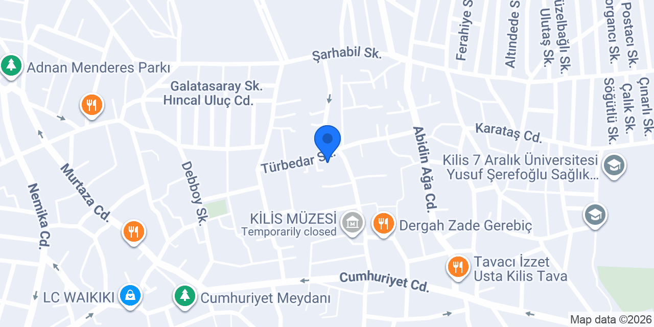 Mercimekler eczanesi konumu