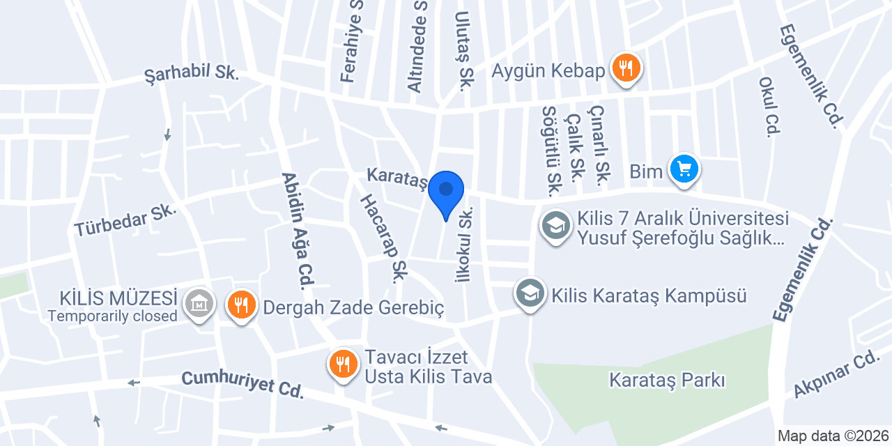 AKDENİZ AUTO KİLİS konumu