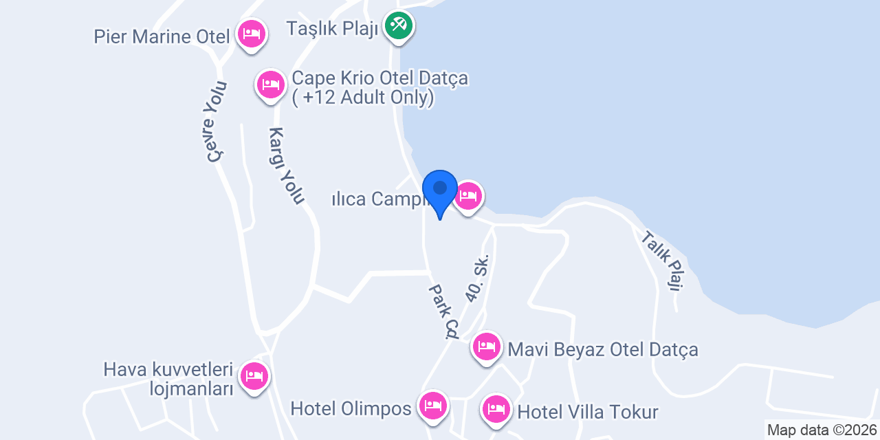 Nui Datça konumu