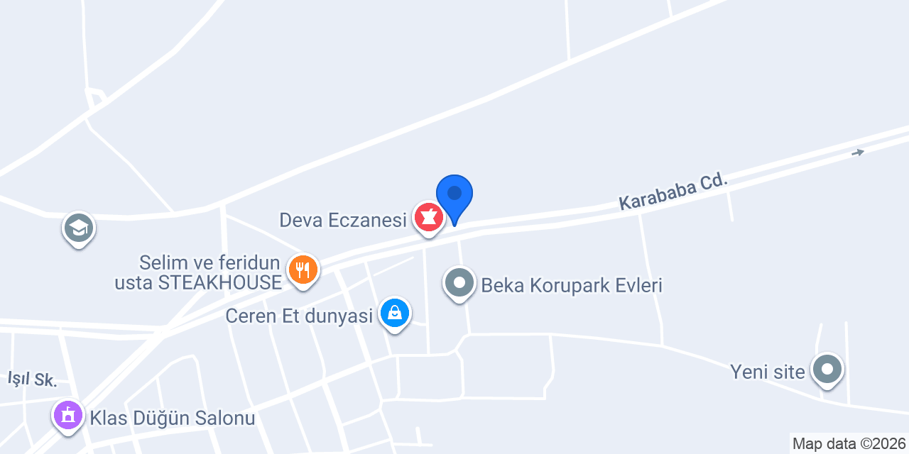 GÖKTÜRK ECZANESİ konumu