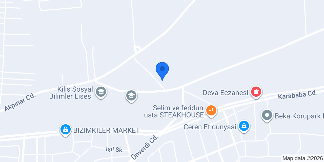 YAPEK YAŞAR PEKMEZ konumu