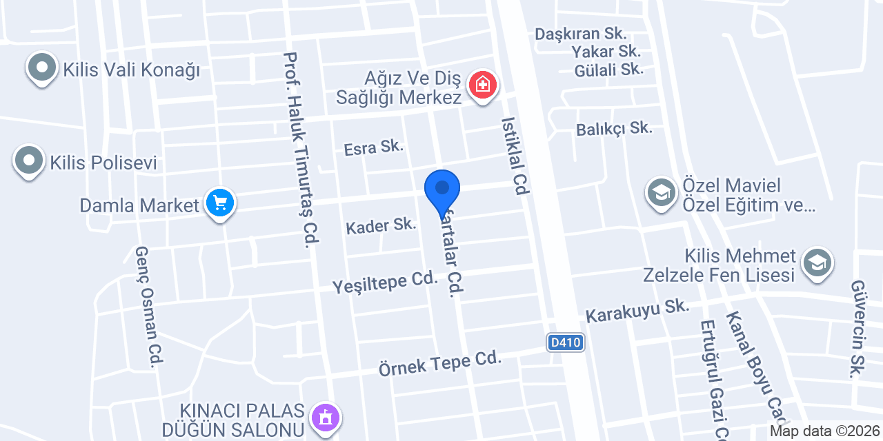 Dedeoğlu İnşaat konumu