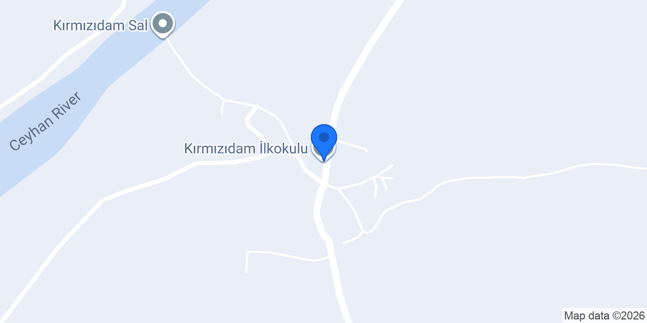 Kırmızıdam İlkokulu konumu