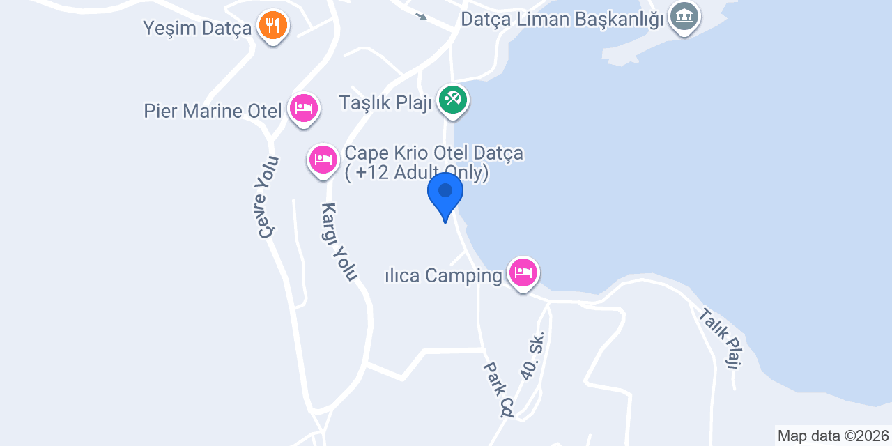Datça Göl Evi Beach Cafe konumu