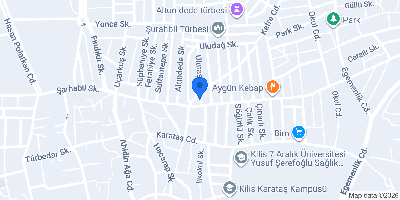 Kebapçı Yaşar konumu
