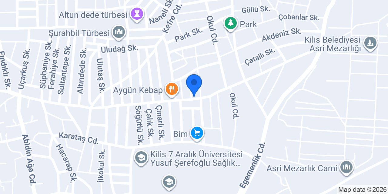Gürbüz Erkek kuaförü konumu