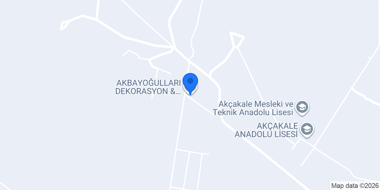 AKBAYOĞULLARI DEKORASYON & BOYA konumu
