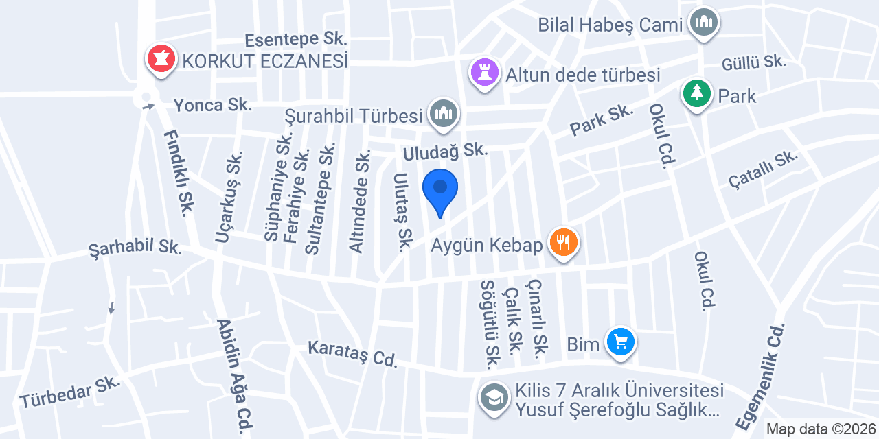 TAVACI CEYLAN USTA konumu
