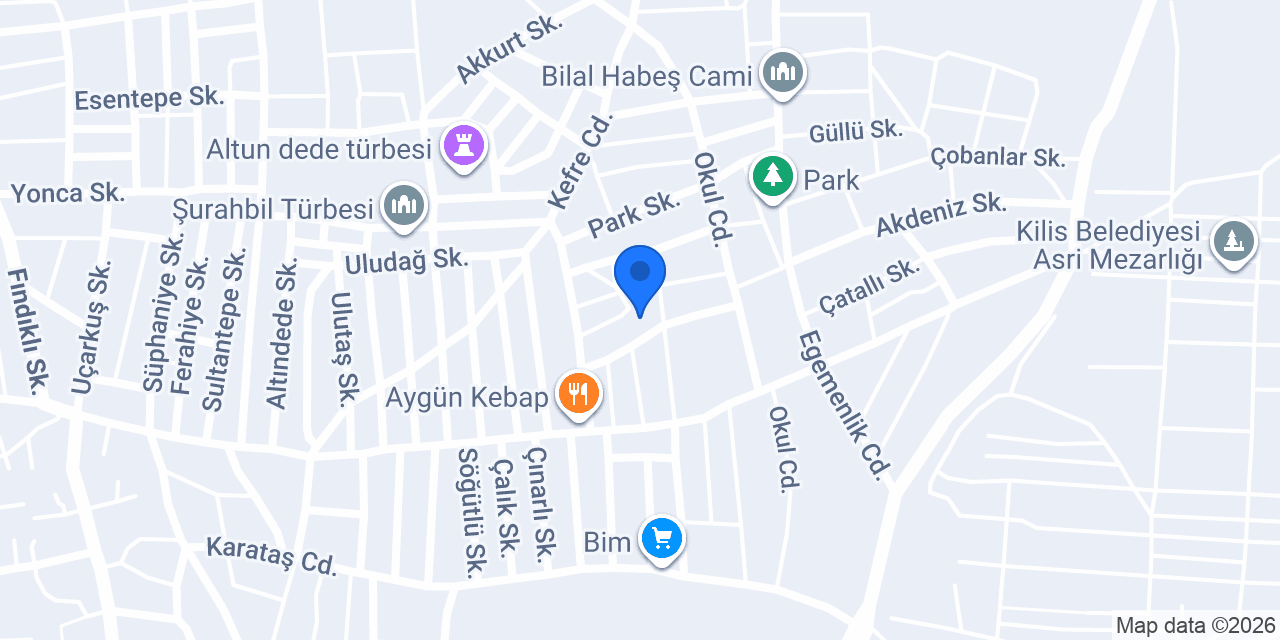 Şht. Sakıp İlkokulu konumu