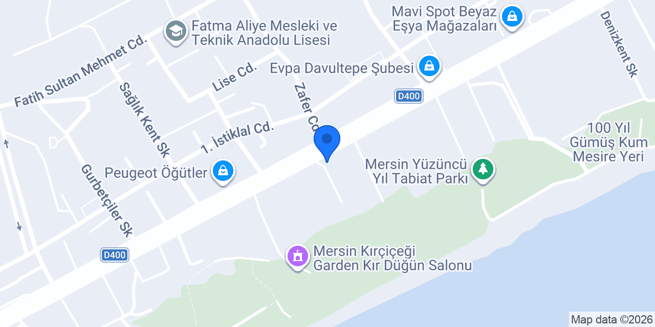 Mansuroğlu Döner Davultepe Şube konumu