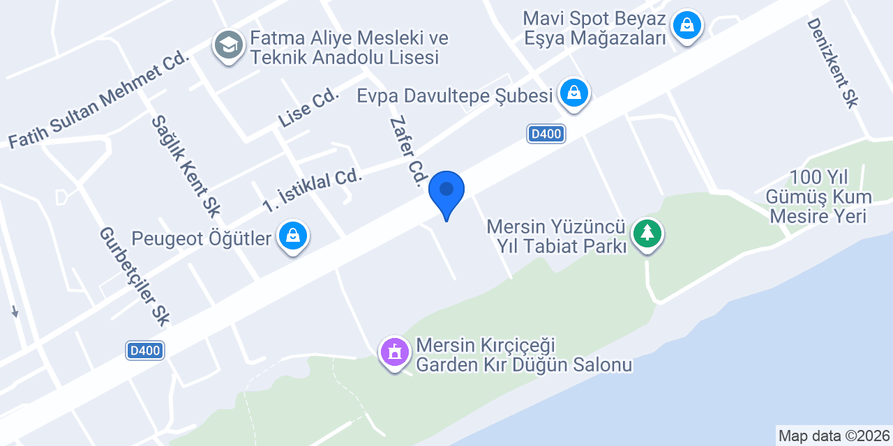Mercy Veteriner Kliniği konumu