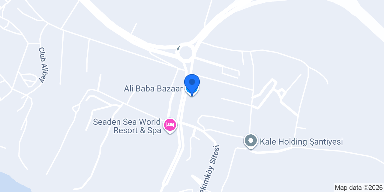 Ali Baba Bazaar konumu
