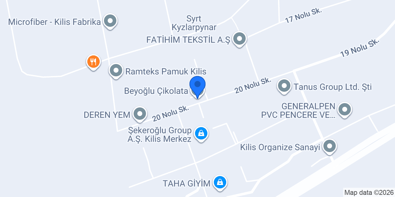 Beyoğlu Çikolata konumu