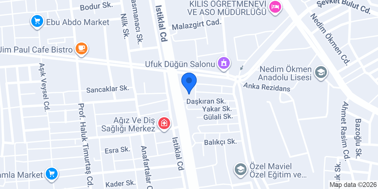 KANAL auto konumu