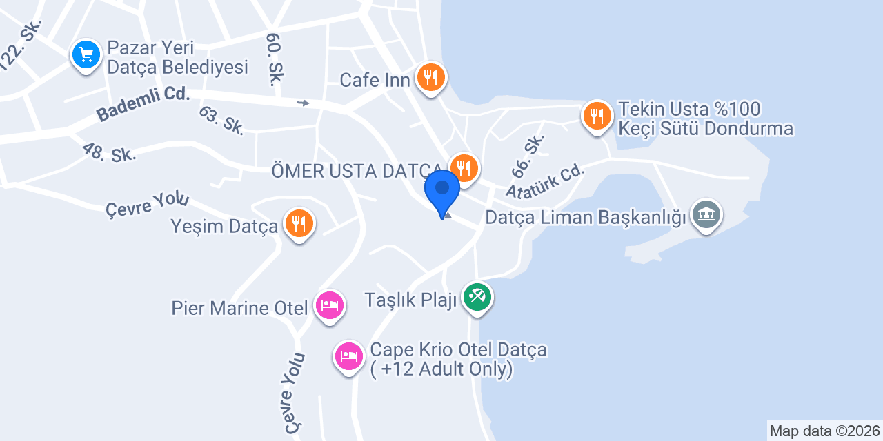 Doada Otel konumu