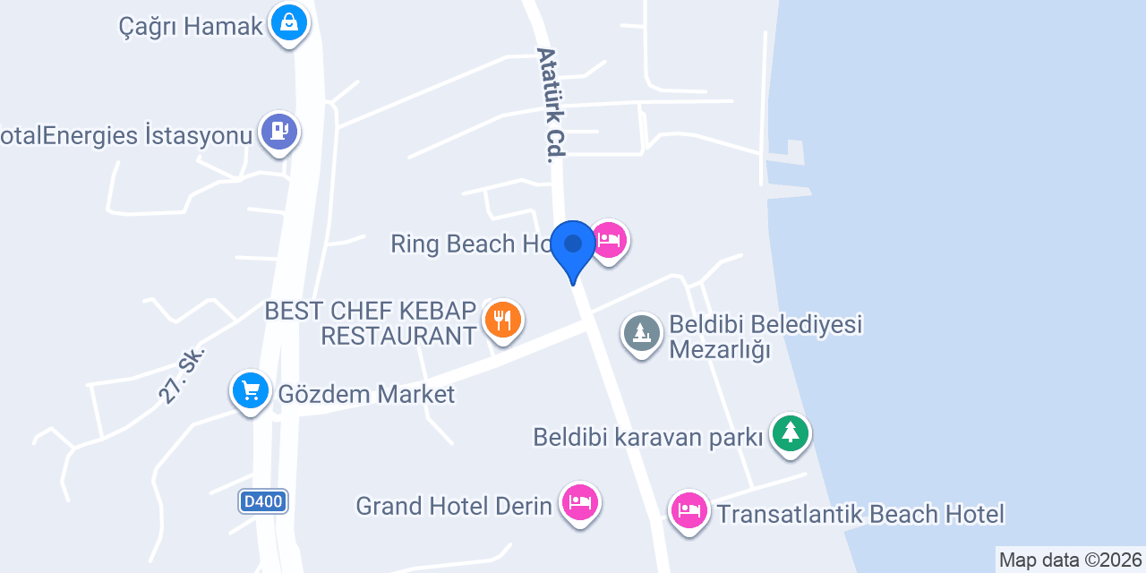 Kapris Restaurant konumu