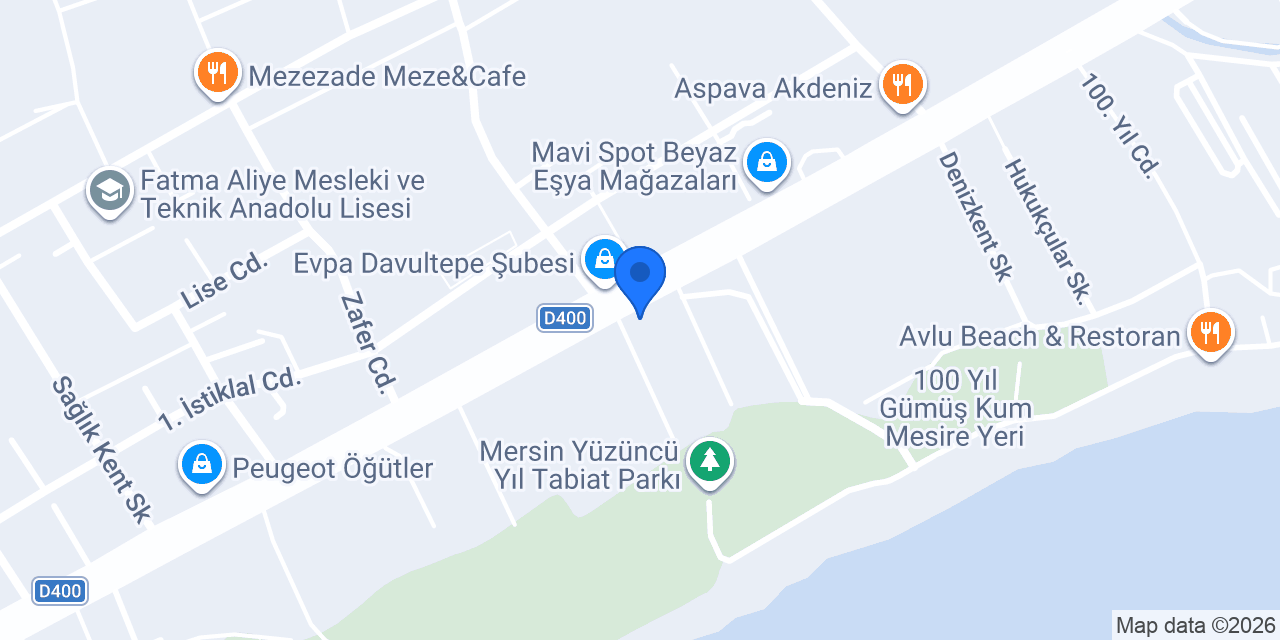 Raziye Mete Bayan Kuaför Salonu konumu