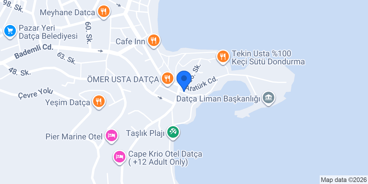 Canteen Datça konumu
