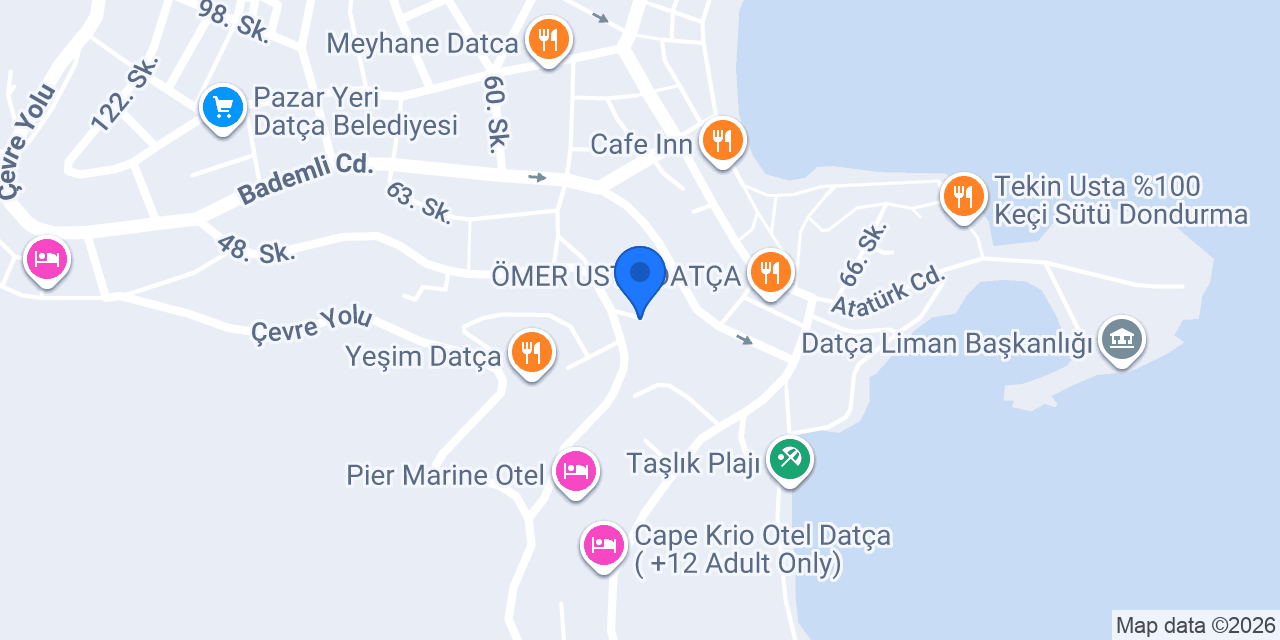 Beyaz Konak Evleri konumu