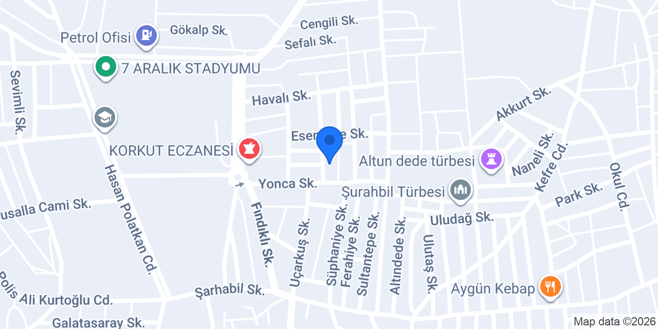 Çizgi Dizayn konumu