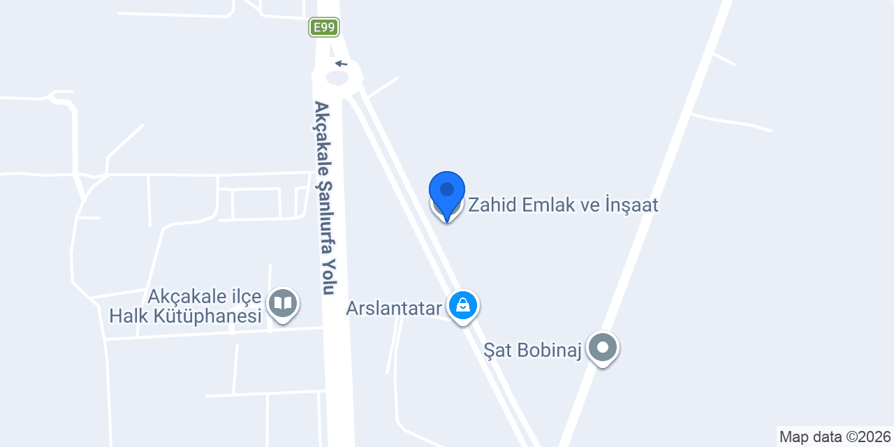 Zahid Emlak ve İnşaat konumu