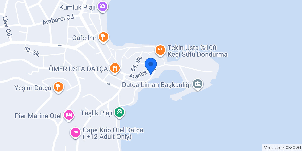 Mert Tour Datça - Günübirlik Tekne Turu konumu