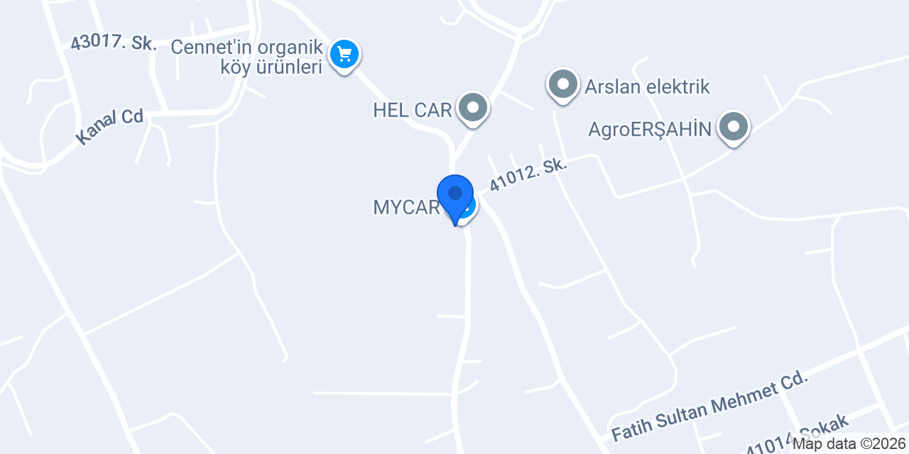 MYCAR konumu