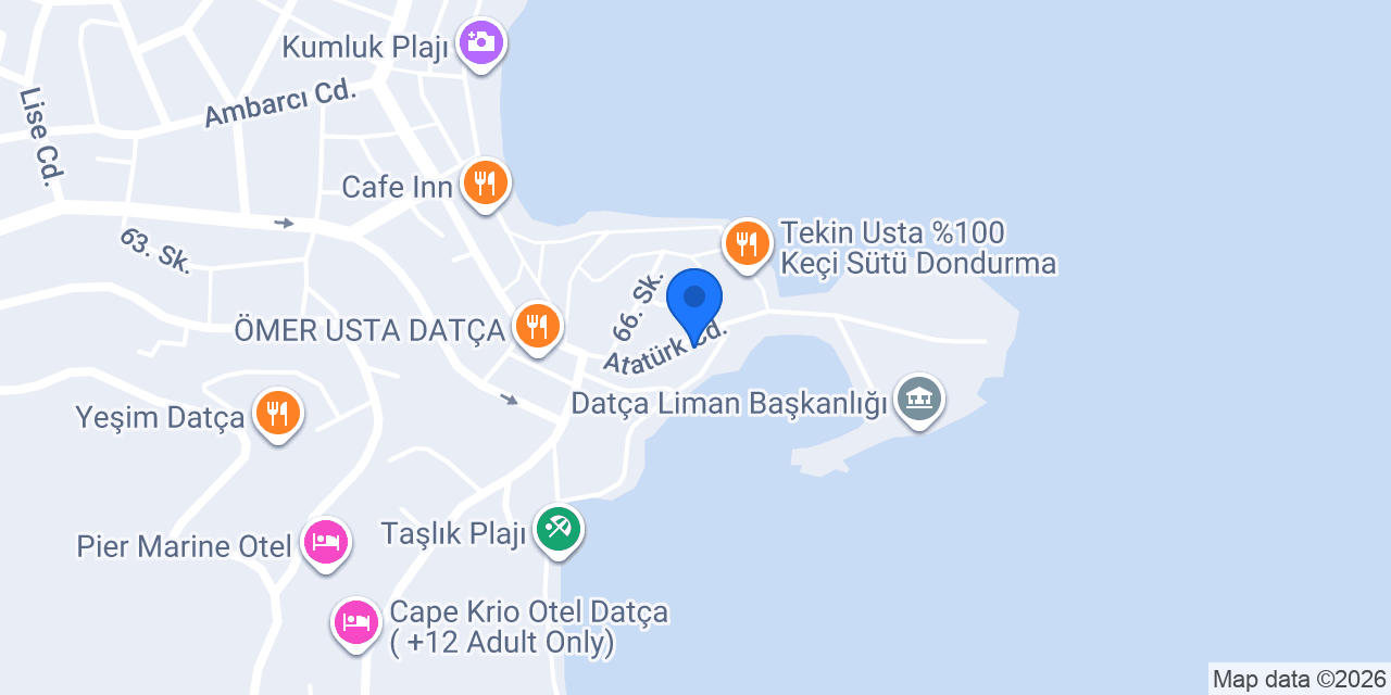 Âlâ Restaurant konumu