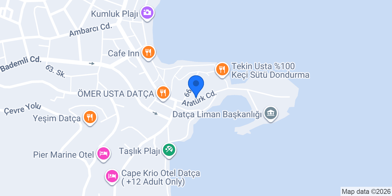 Bora Hotel konumu