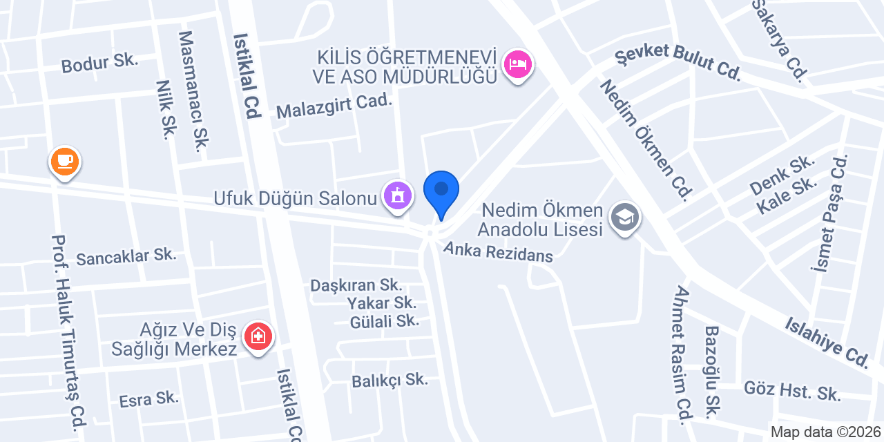 ARAF RENT A CAR konumu