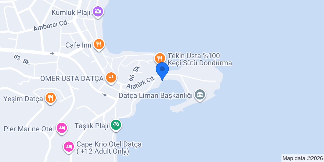 Ural Tur Datça konumu
