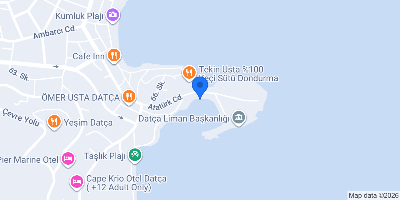 Ukiyo Datça Tekne ve Yat Turu konumu