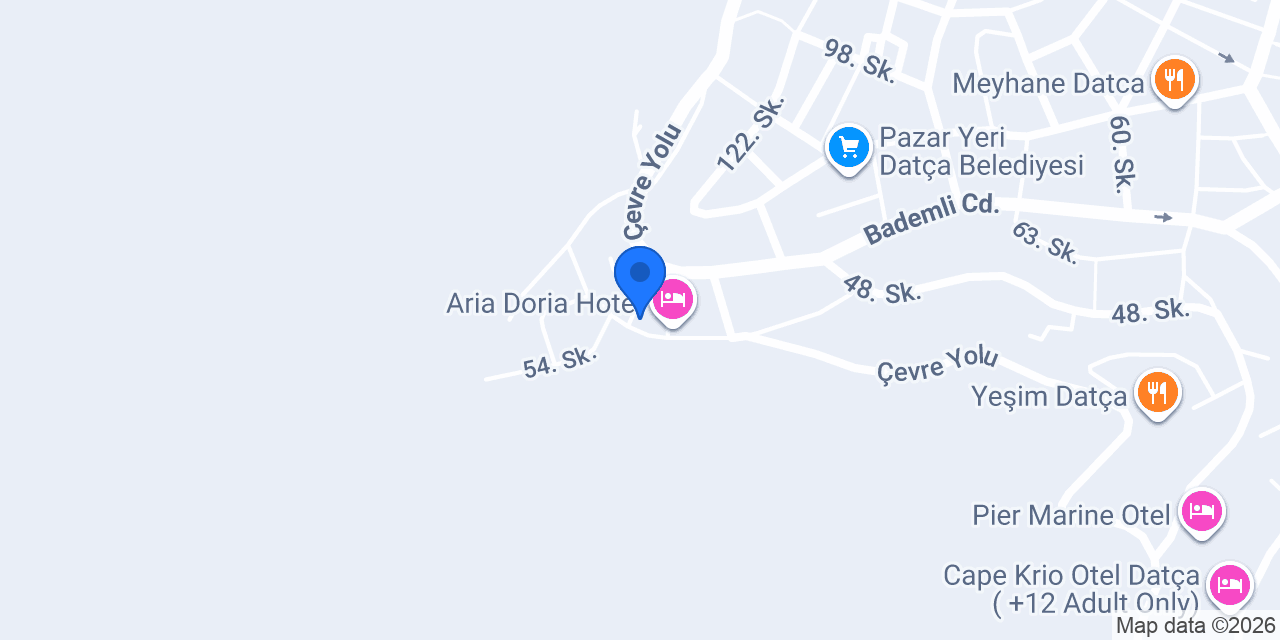 Acar Datça Evleri konumu